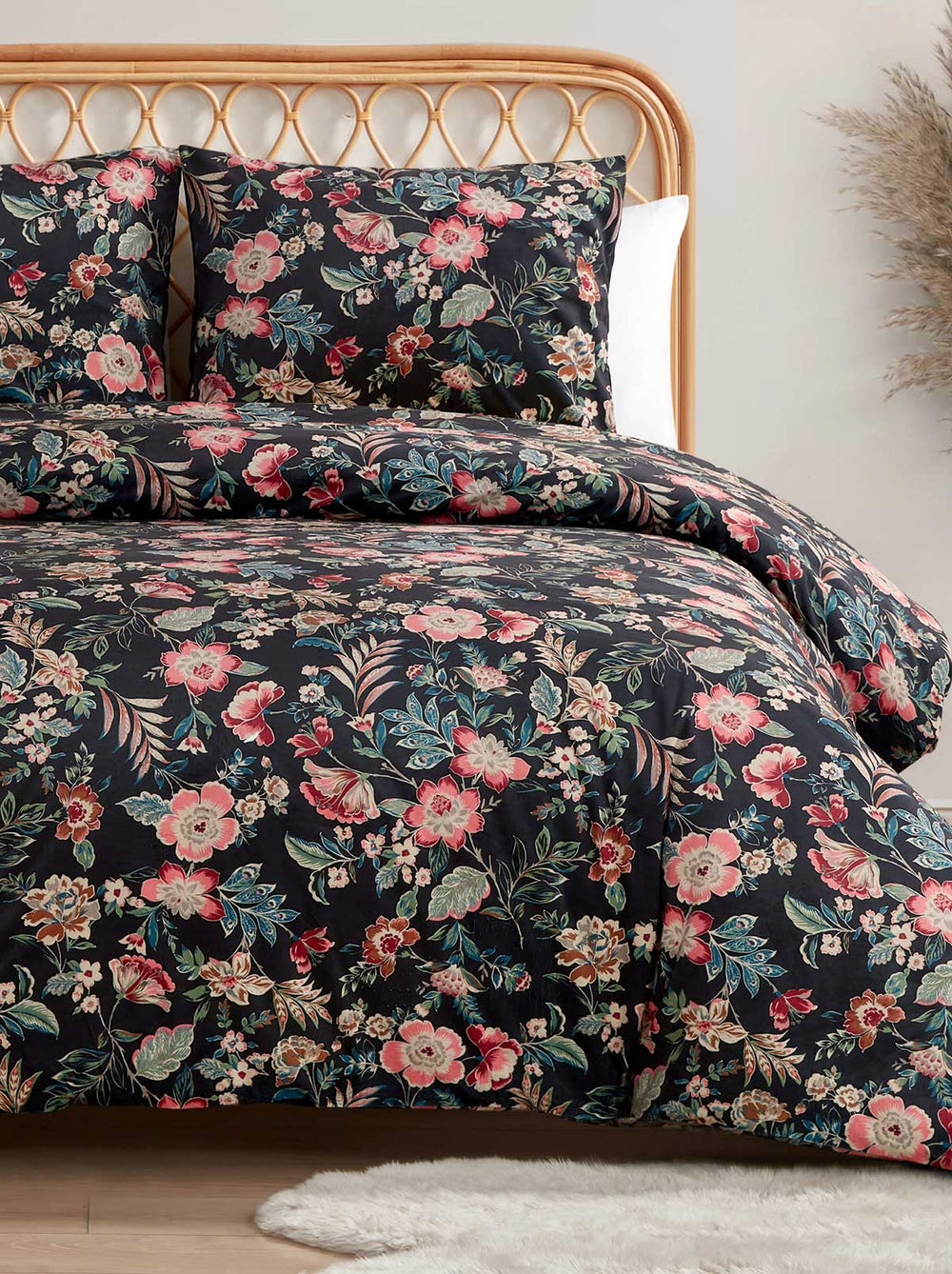 Arcadian Blooms Velvet Comforter Set | Jessica Simpson Home