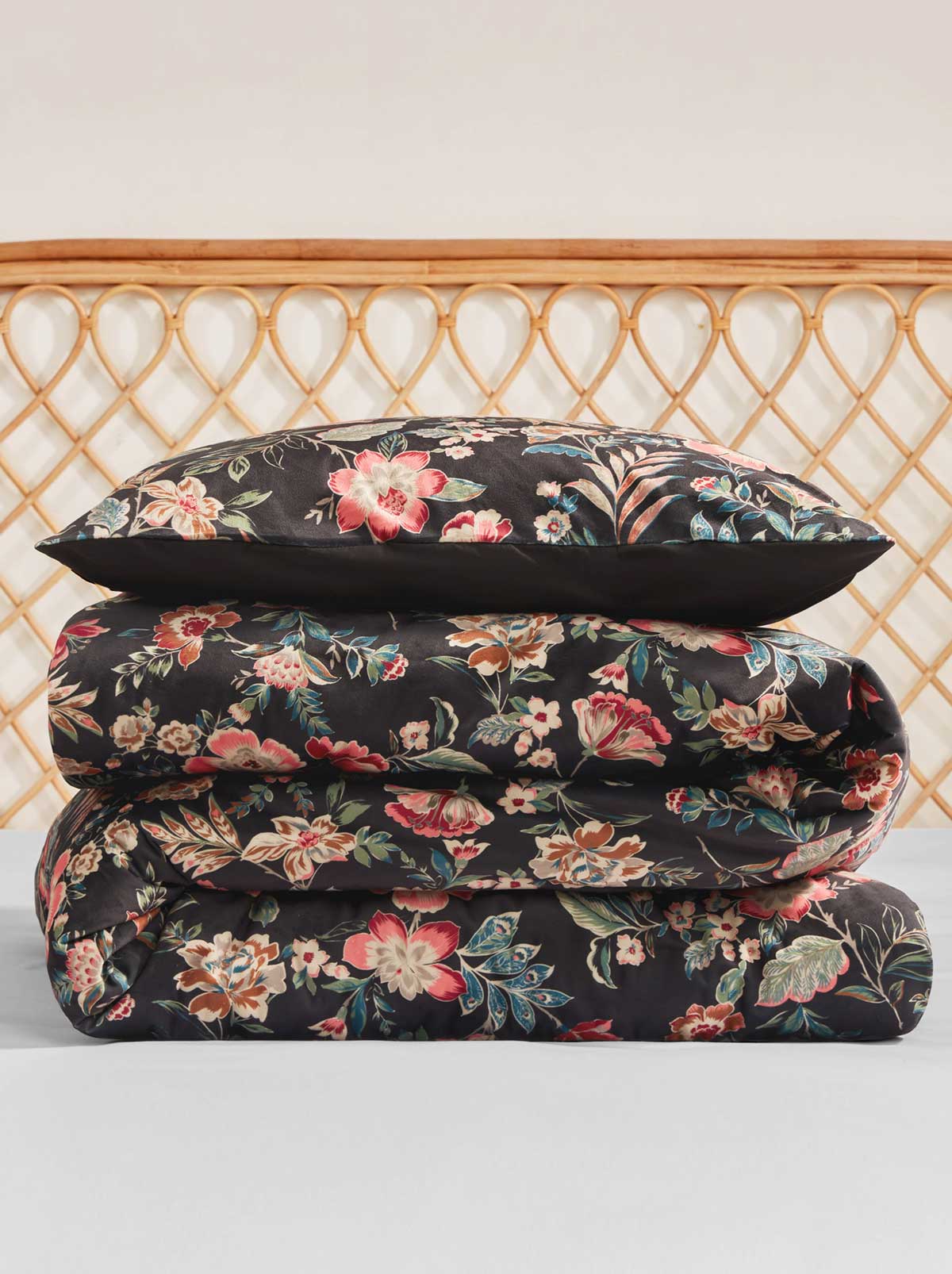 Arcadian Blooms Velvet Comforter Set | Jessica Simpson Home