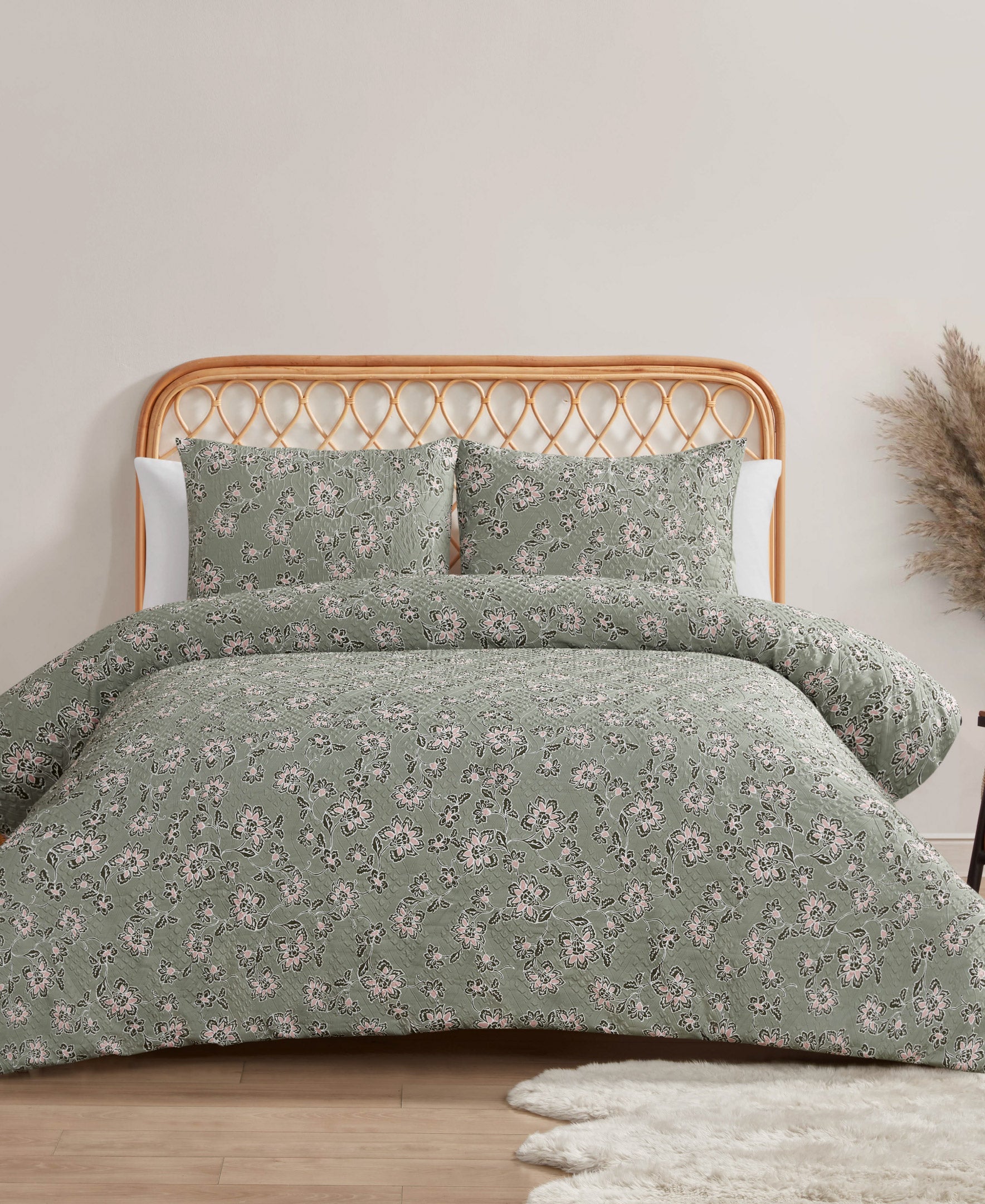 Botanical Embossed Comforter Set | Jessica Simpson Home