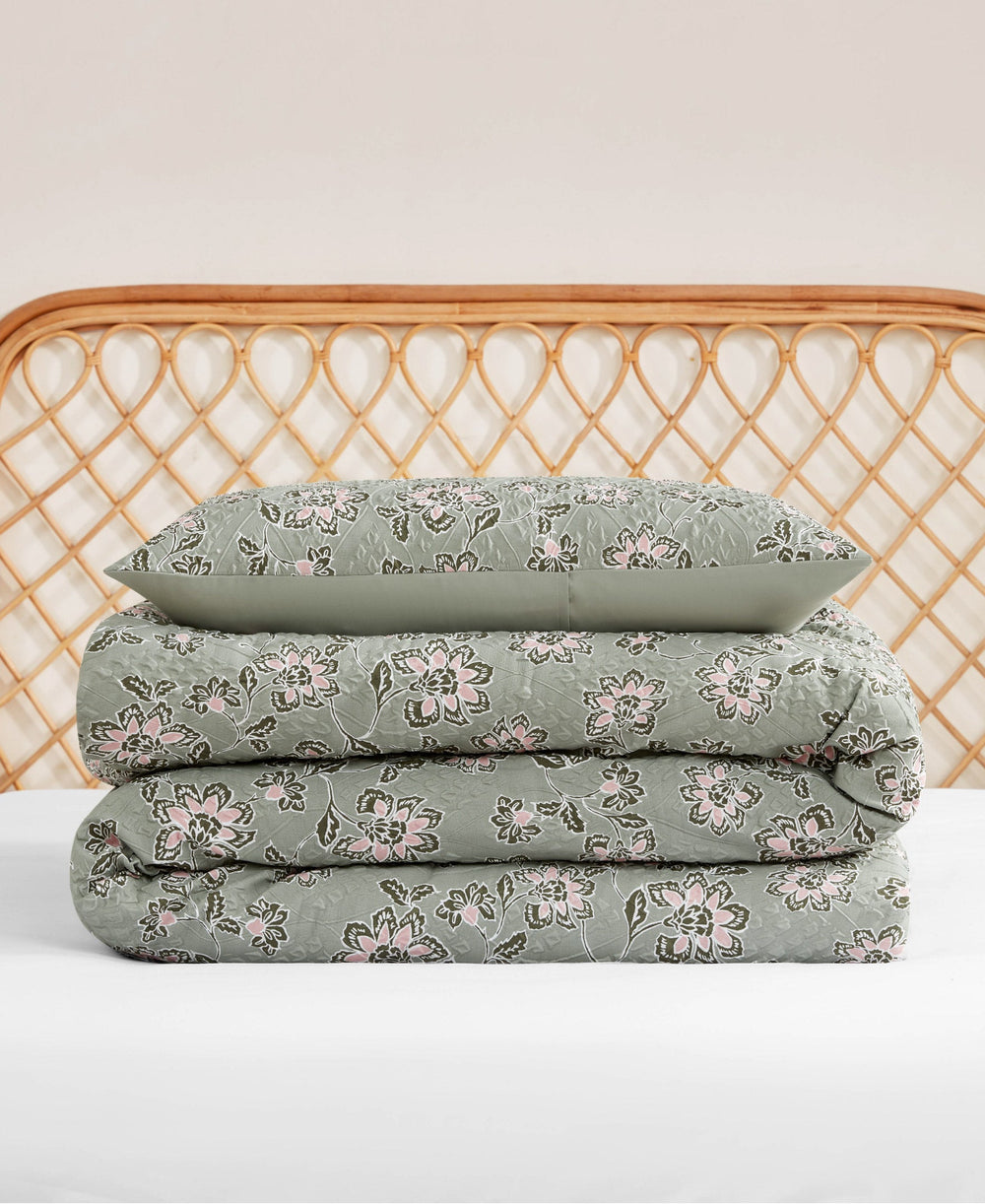 Botanical Embossed Comforter Set | Jessica Simpson Home