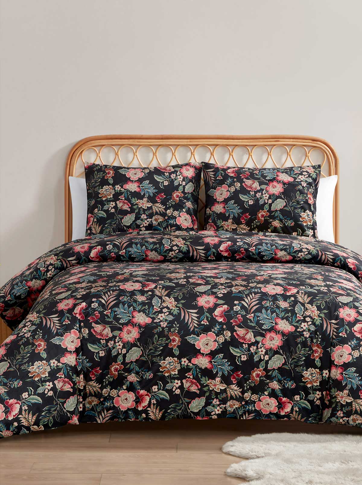 Botanical Embossed Print Duvet Cover Set | Jessica Simpson Home