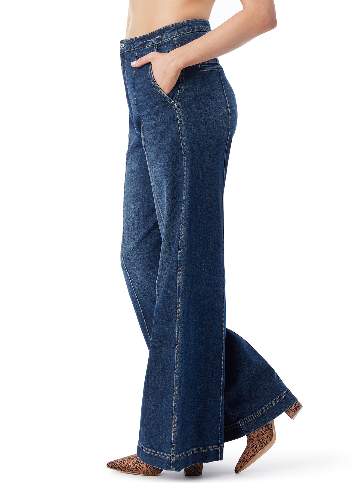 Spirit Super Wide Leg Jean in Soul Mate | Jessica Simpson Women