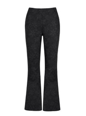Pull on Flare in Black Laced Floral | Jessica Simpson Women