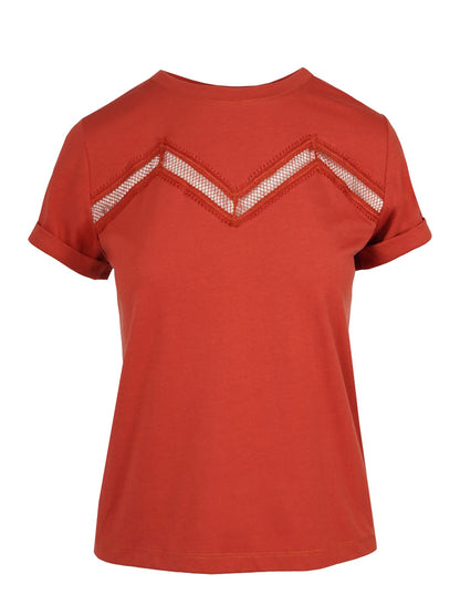 Valeriya Tee in Chili Oil | Jessica Simpson Women