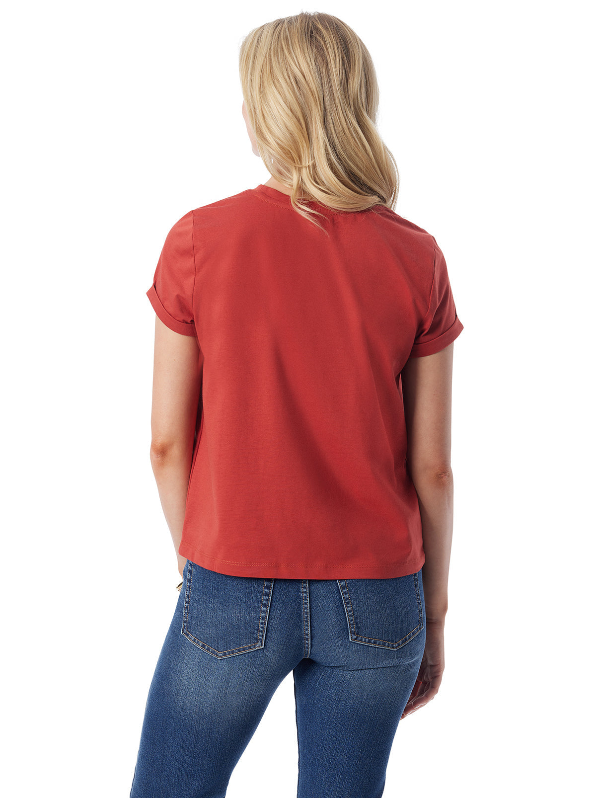 Valeriya Tee in Chili Oil | Jessica Simpson Women