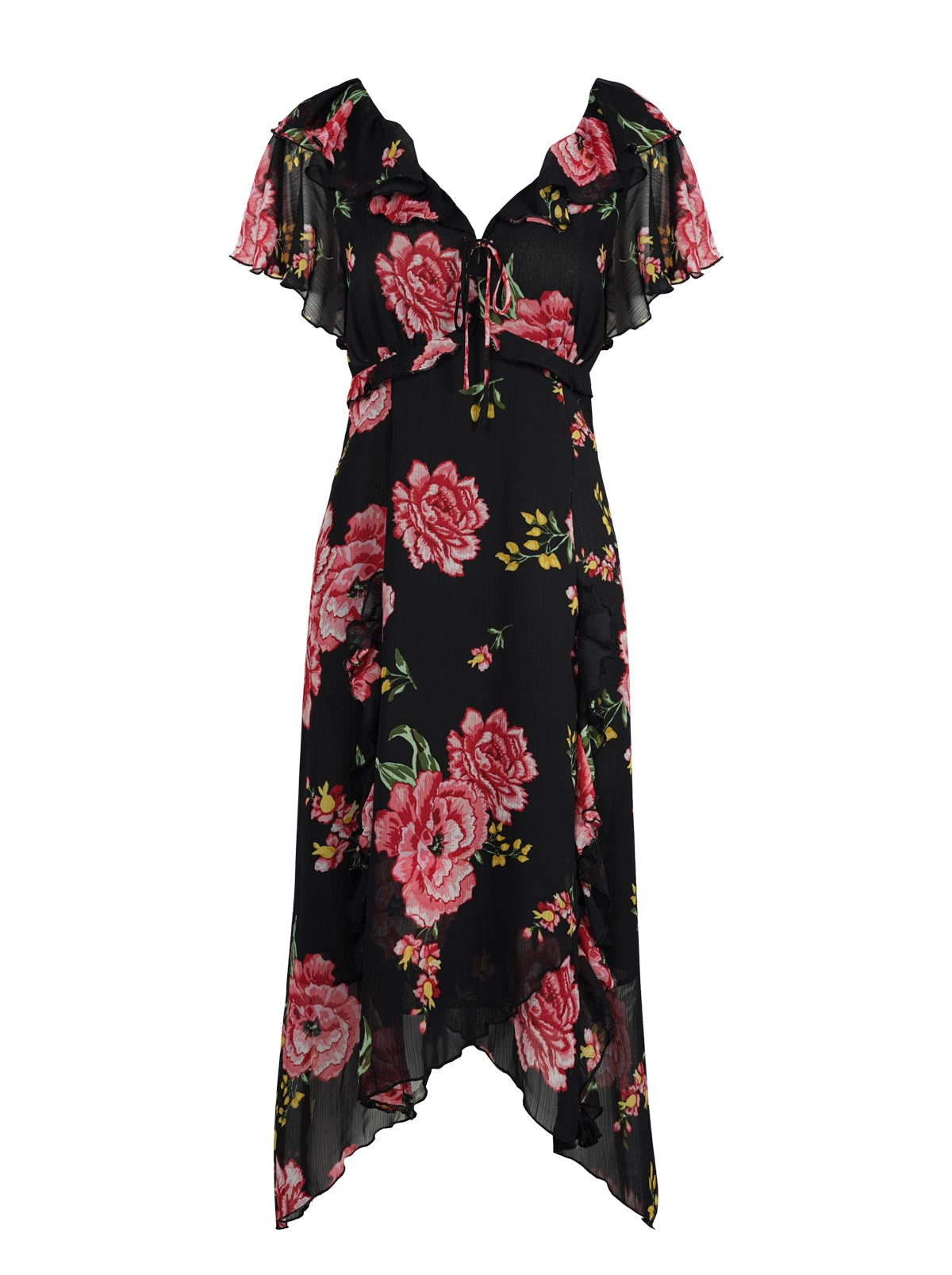 Maila Maxi Dress in Sketchy Roses | Jessica Simpson Women