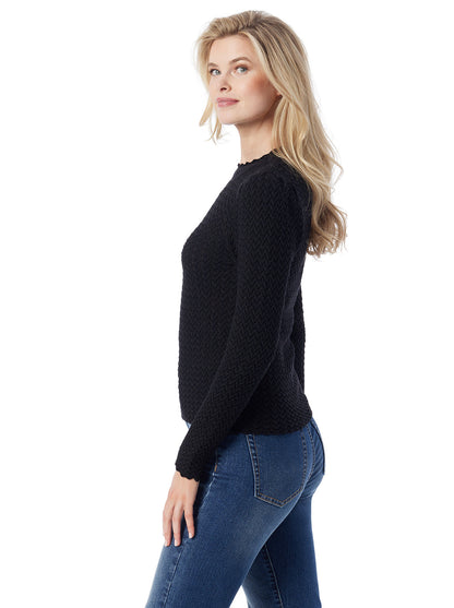 Camilla Sweater in Anthracite | Jessica Simpson Women
