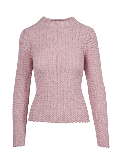 Camilla Sweater in Silver Pink | Jessica Simpson Women