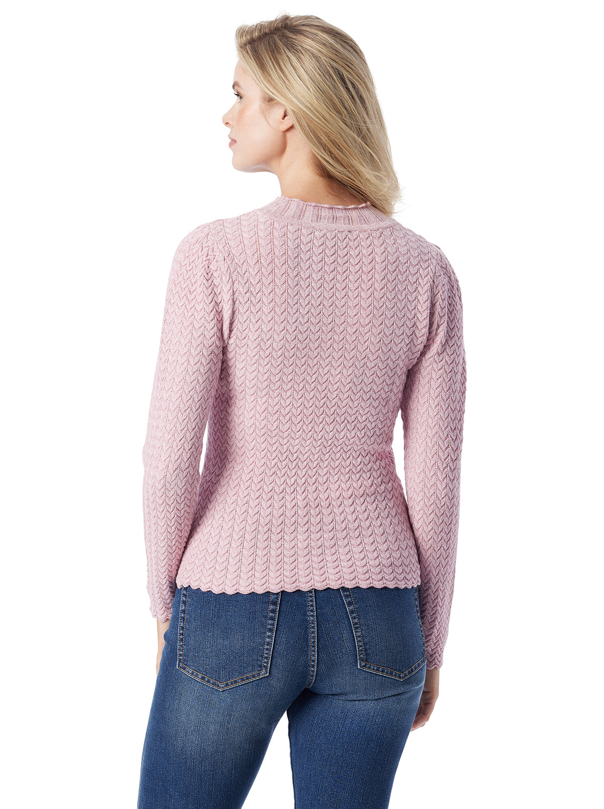 Camilla Sweater in Silver Pink | Jessica Simpson Women