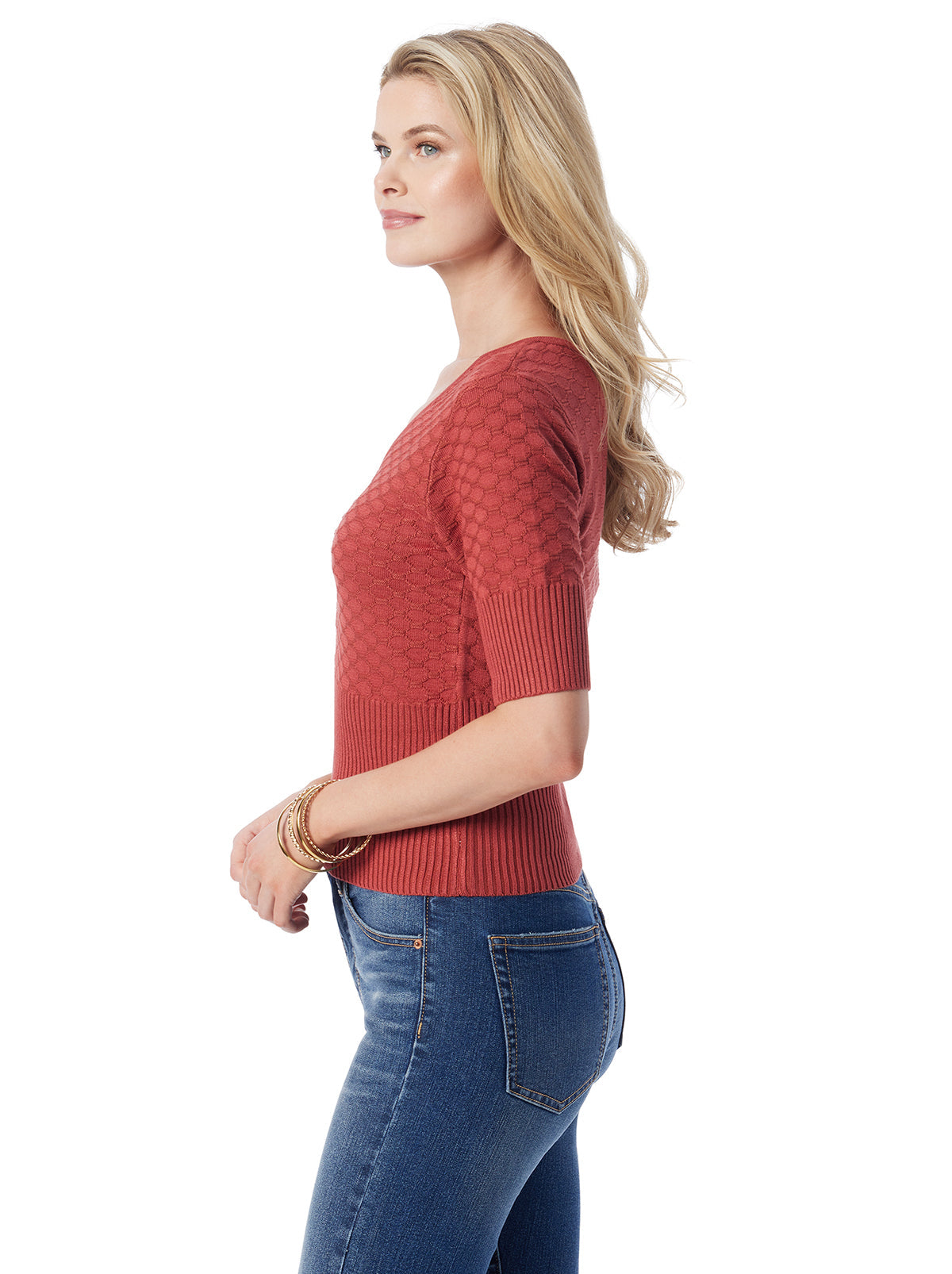 Imani Top in Chili Oil | Jessica Simpson Women