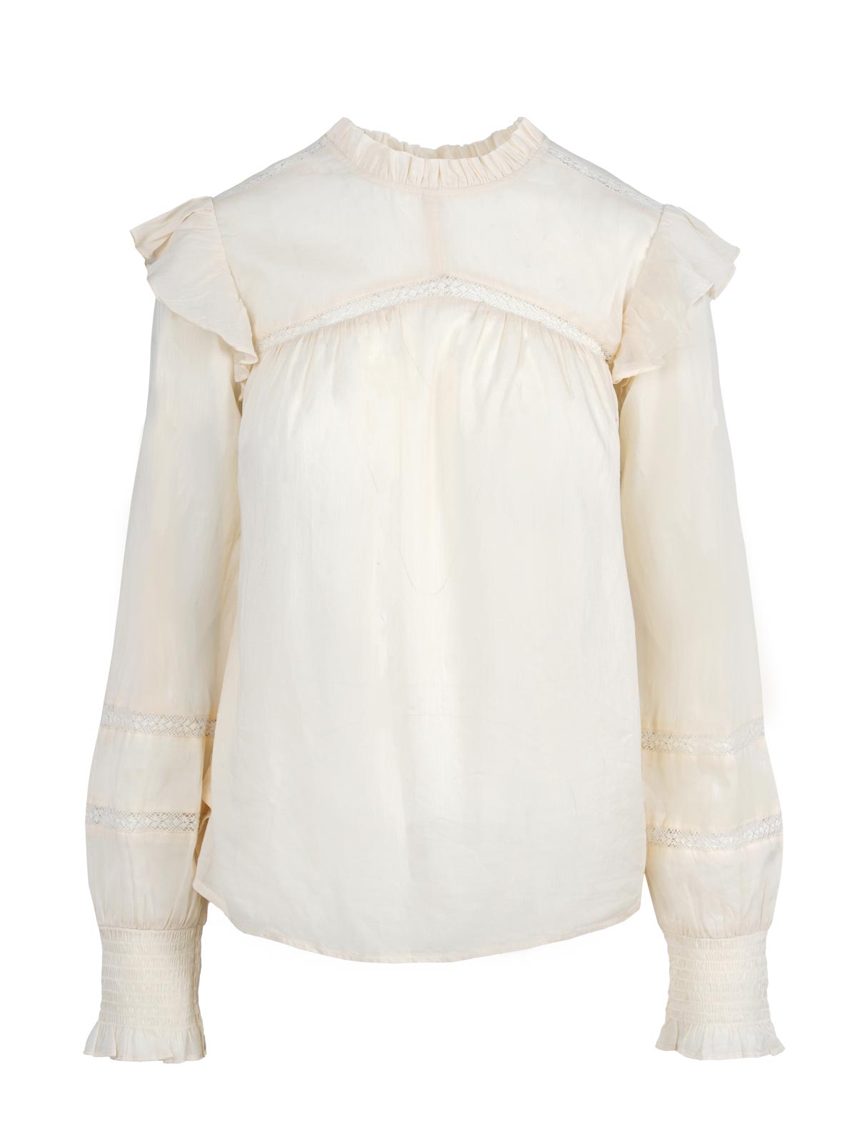 Elsiana Ruffle Top in Parchment | Jessica Simpson Women