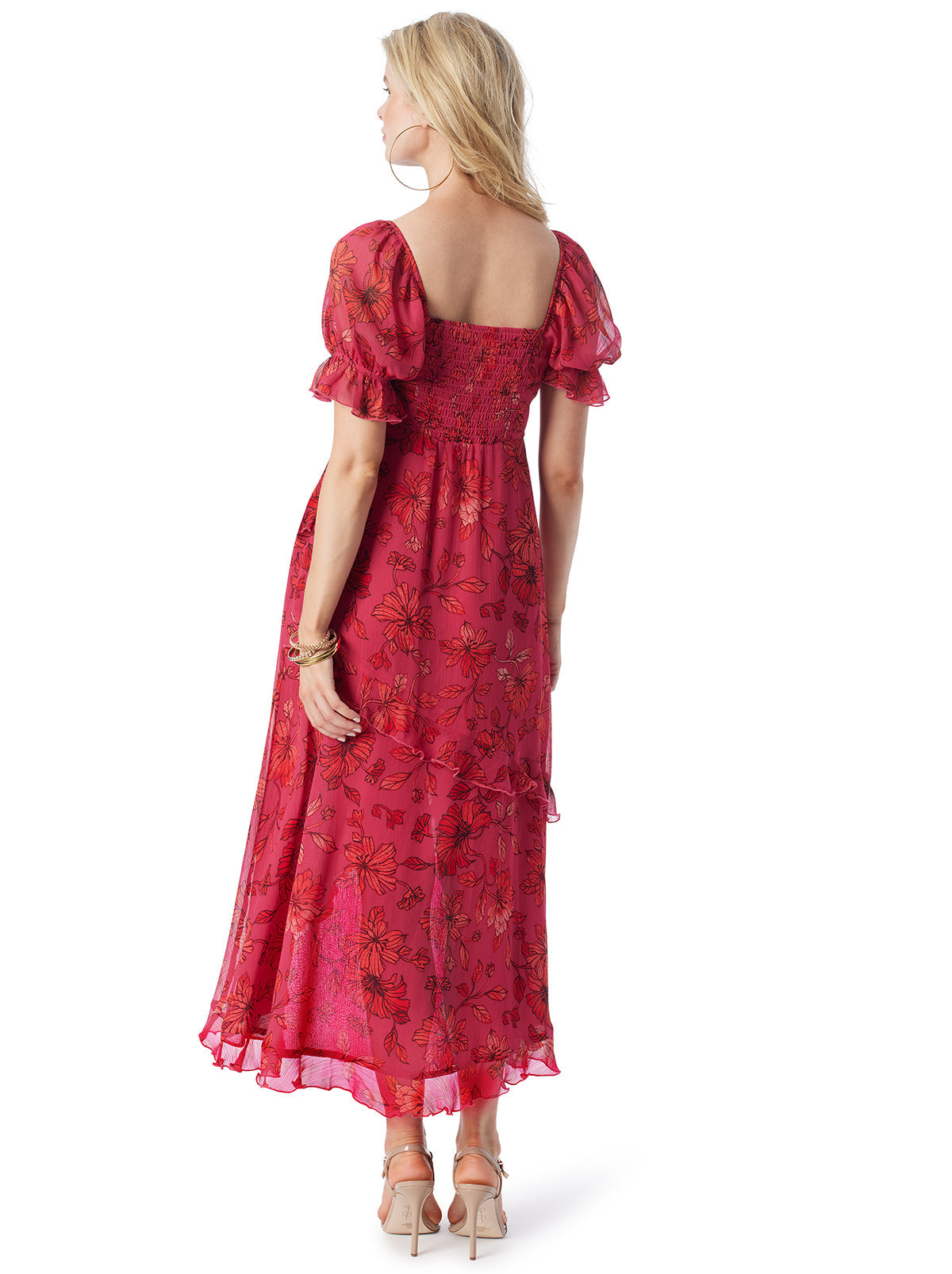 Monique Dress in Outlined Blossoms | Jessica Simpson Women