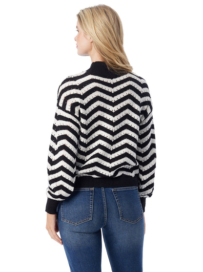 Farai Sweater in Anthracite Combo | Jessica Simpson Women