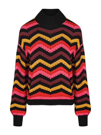 Farai Sweater in Striped Multi | Jessica Simpson Women