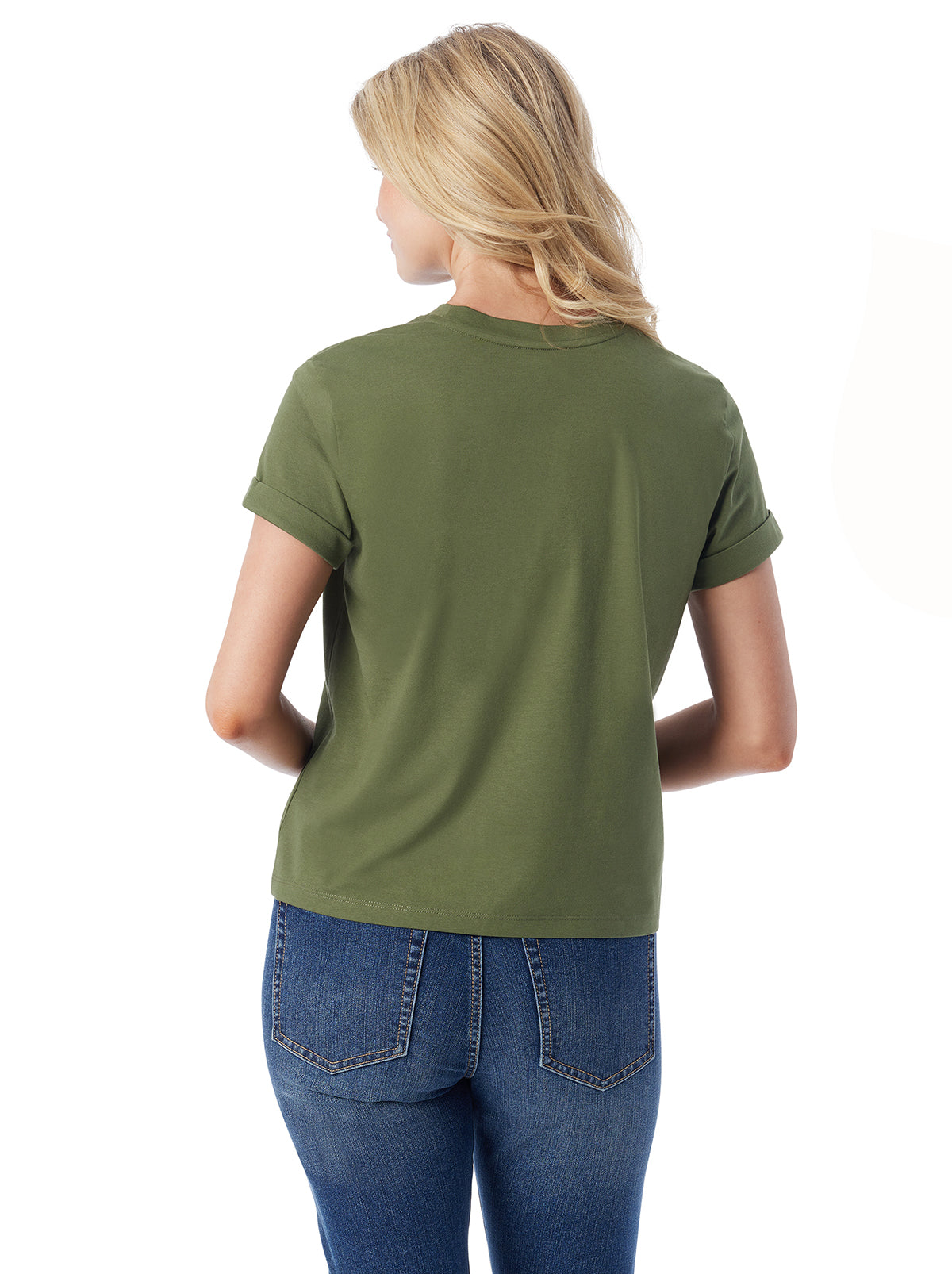 Ike Tee in Bronze Green | Jessica Simpson Women