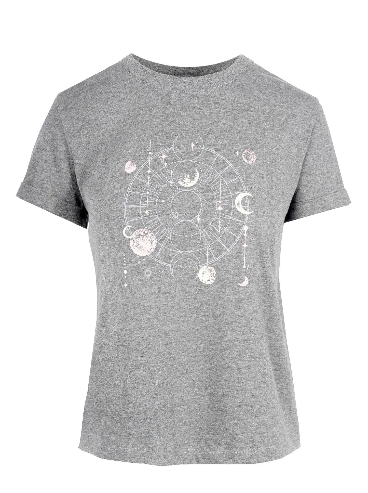Ike Tee in Dark Heather Grey | Jessica Simpson Women