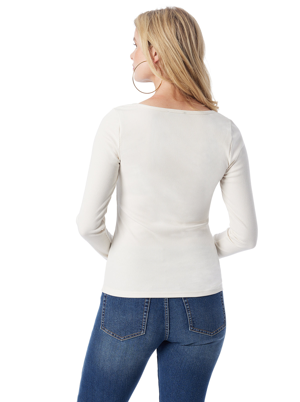 Abbey Sweatheart Top in Gardenia | Jessica Simpson Women