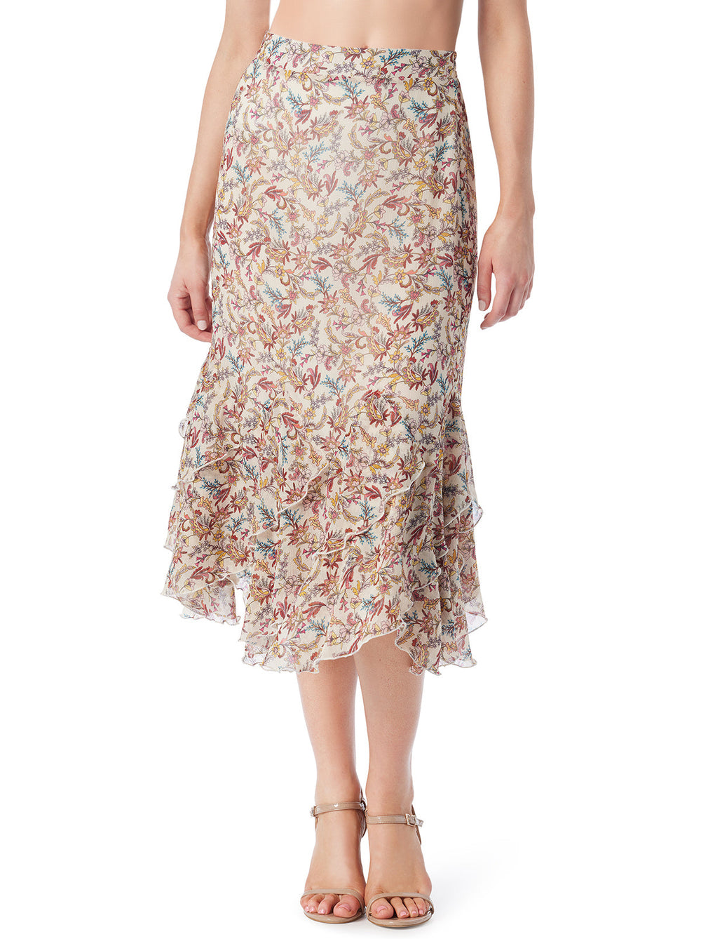 Erie Skirt in Cartoon Florals | Jessica Simpson Women