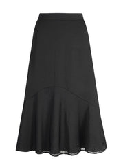 Haven Lace Hem Skirt in Anthracite | Jessica Simpson Women