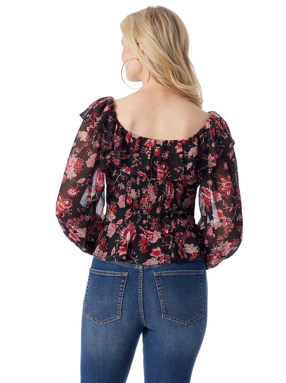 Aki Blouse in Willow Beauties | Jessica Simpson Women