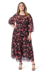 Adeline Maxi Dress in Willow Beauties | Jessica Simpson Women
