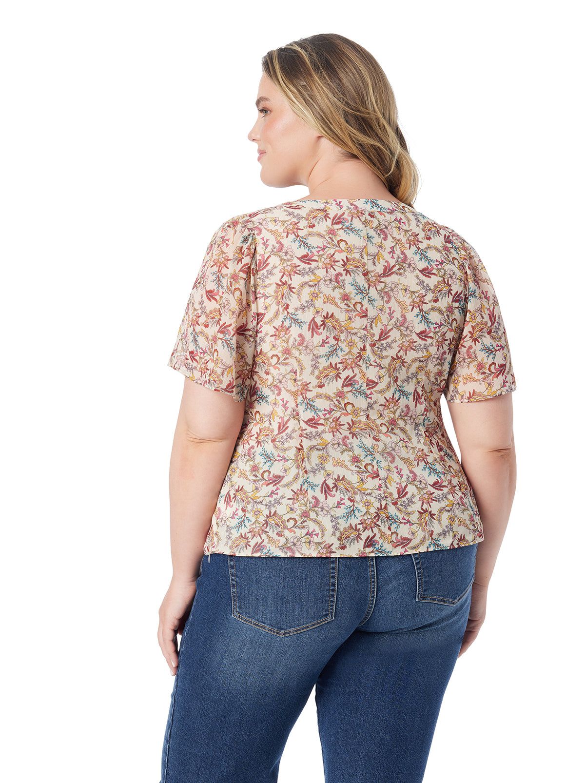 Katrin Blouse in Cartoon Florals | Jessica Simpson Women