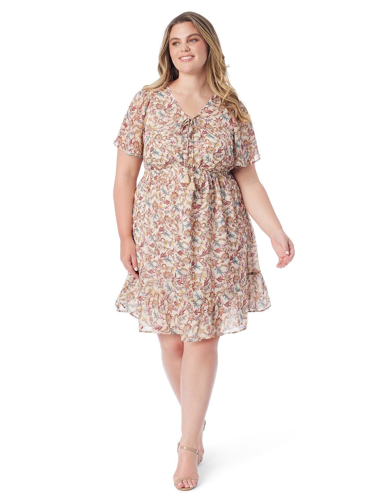Regina Dress in Cartoon Florals | Jessica Simpson Women