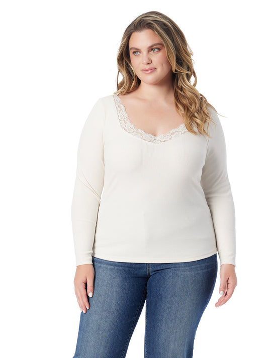 Laurel Sweetheart Top in Gardenia | Jessica Simpson Women