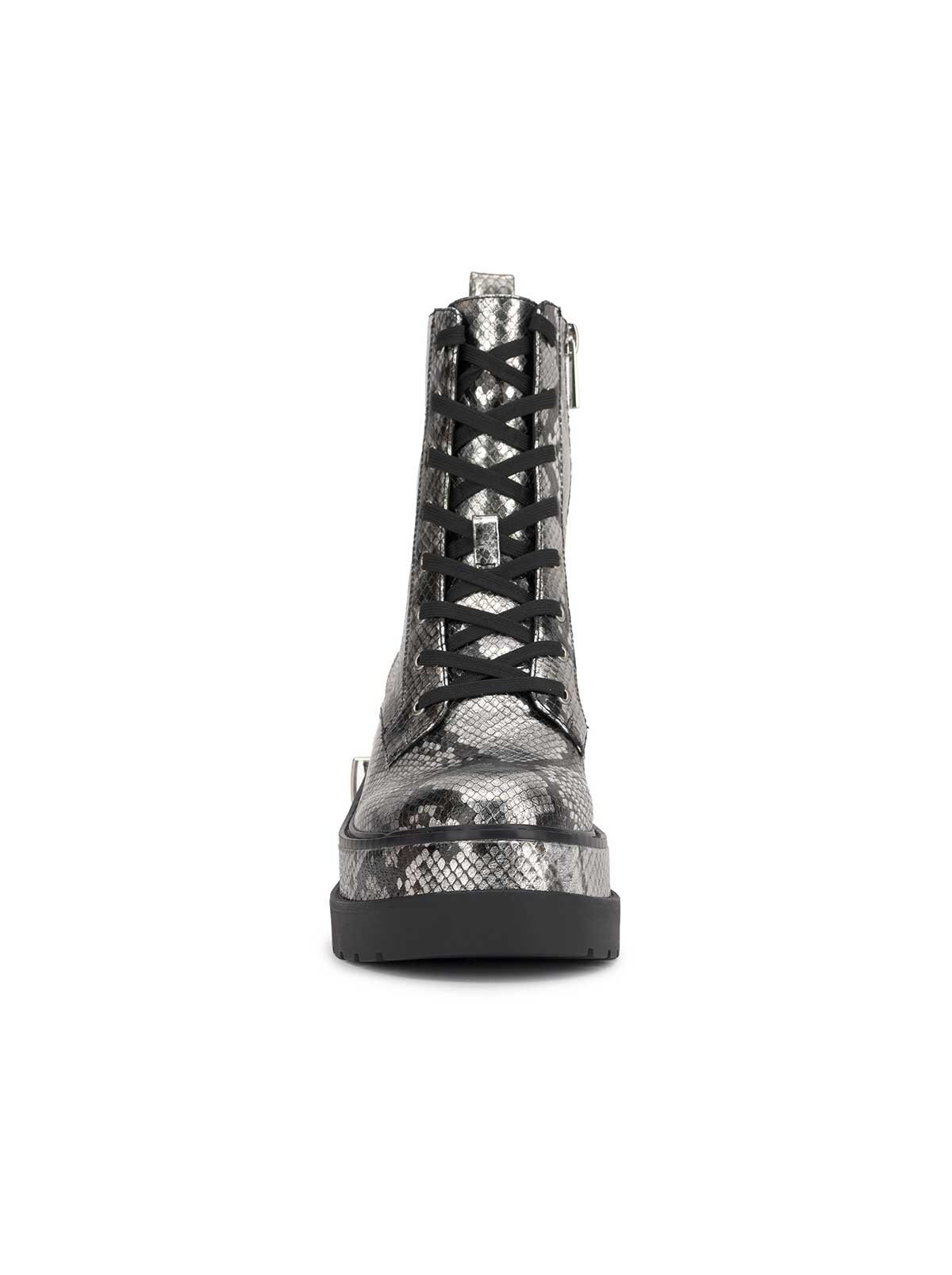 Imelda Combat Boot in Chrome Snake | Jessica Simpson Women