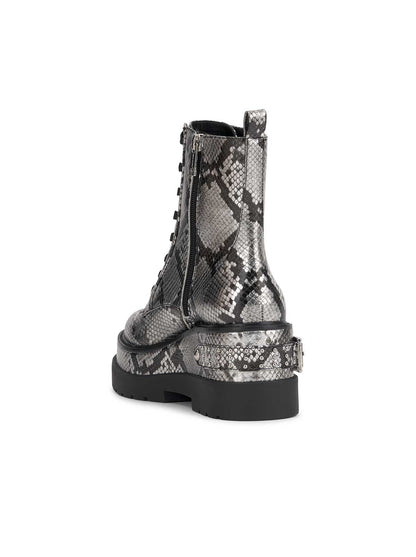 Imelda Combat Boot in Chrome Snake | Jessica Simpson Women