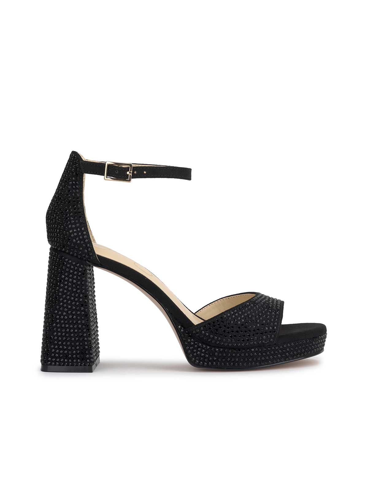Kaliah Platform Sandal in Black Embellished | Jessica Simpson Women