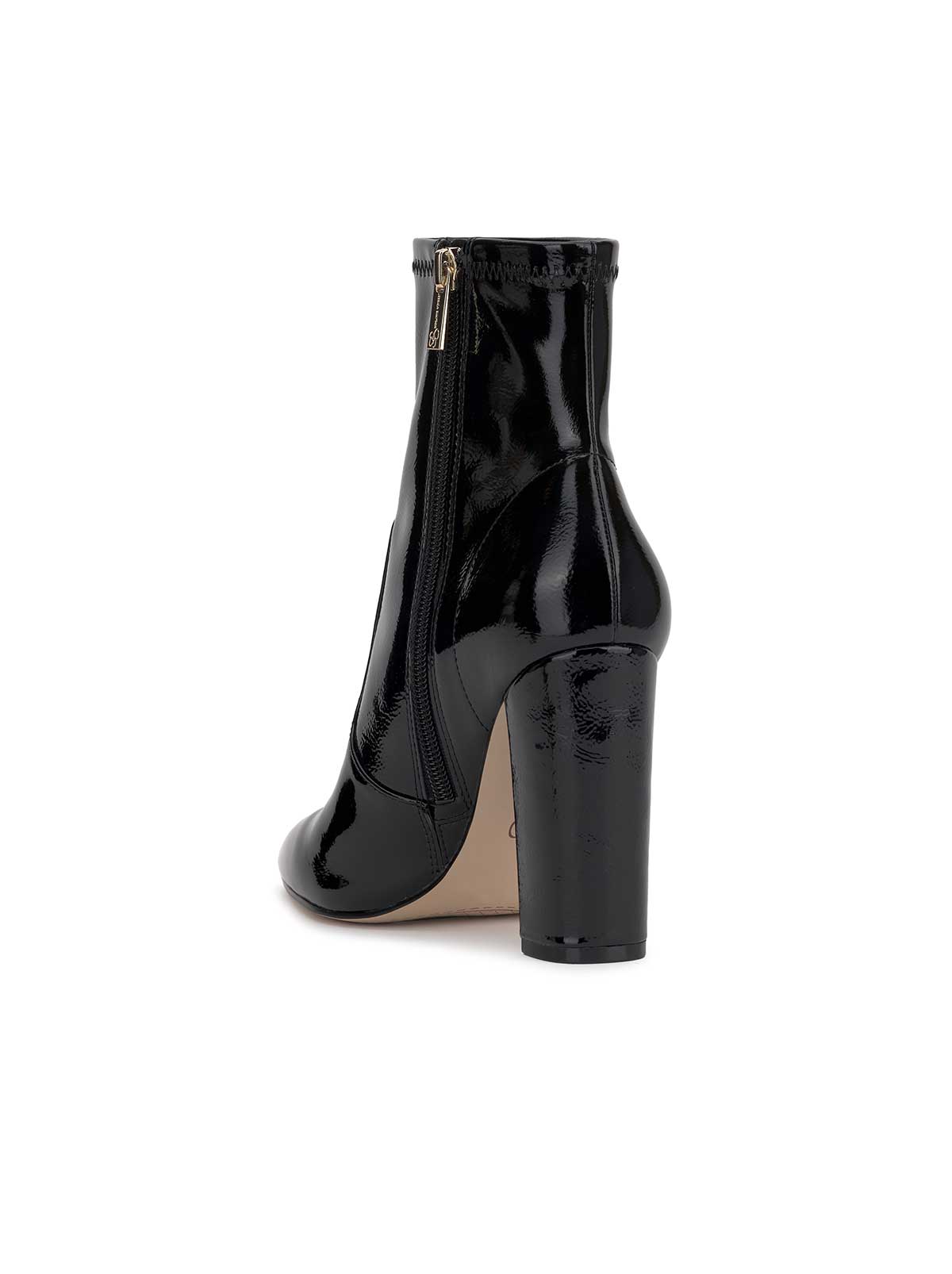 Narelle Pointed Toe Bootie in Black Patent | Jessica Simpson Women