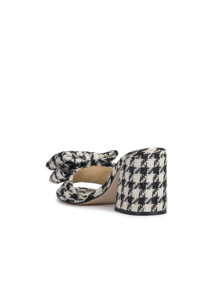 Romilda Block Heel Sandal in Black/White | Jessica Simpson Women