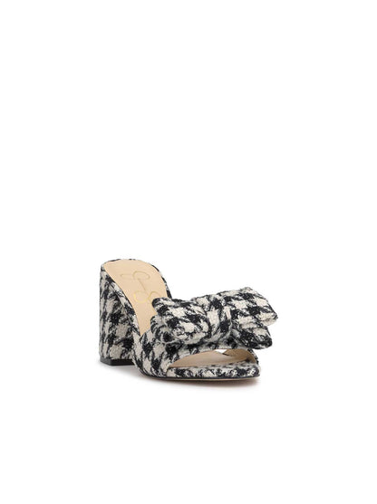 Romilda Block Heel Sandal in Black/White | Jessica Simpson Women