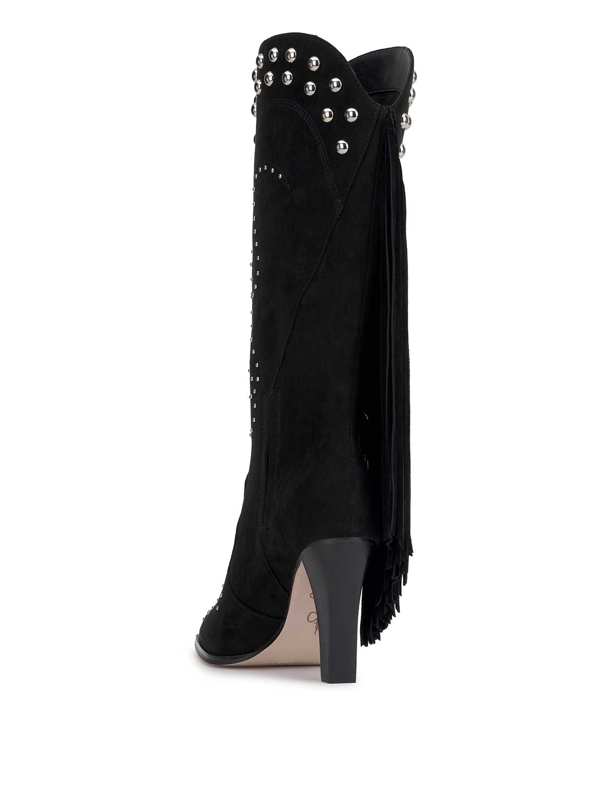 Rosera Studded Fringe Boot in Black | Jessica Simpson Women