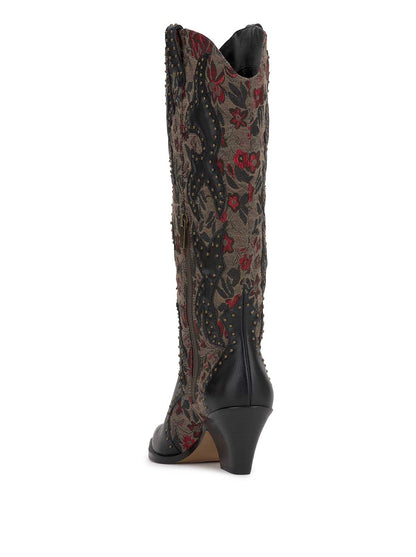 Zaikes Western Boot in Rosette Tapestry | Jessica Simpson Women