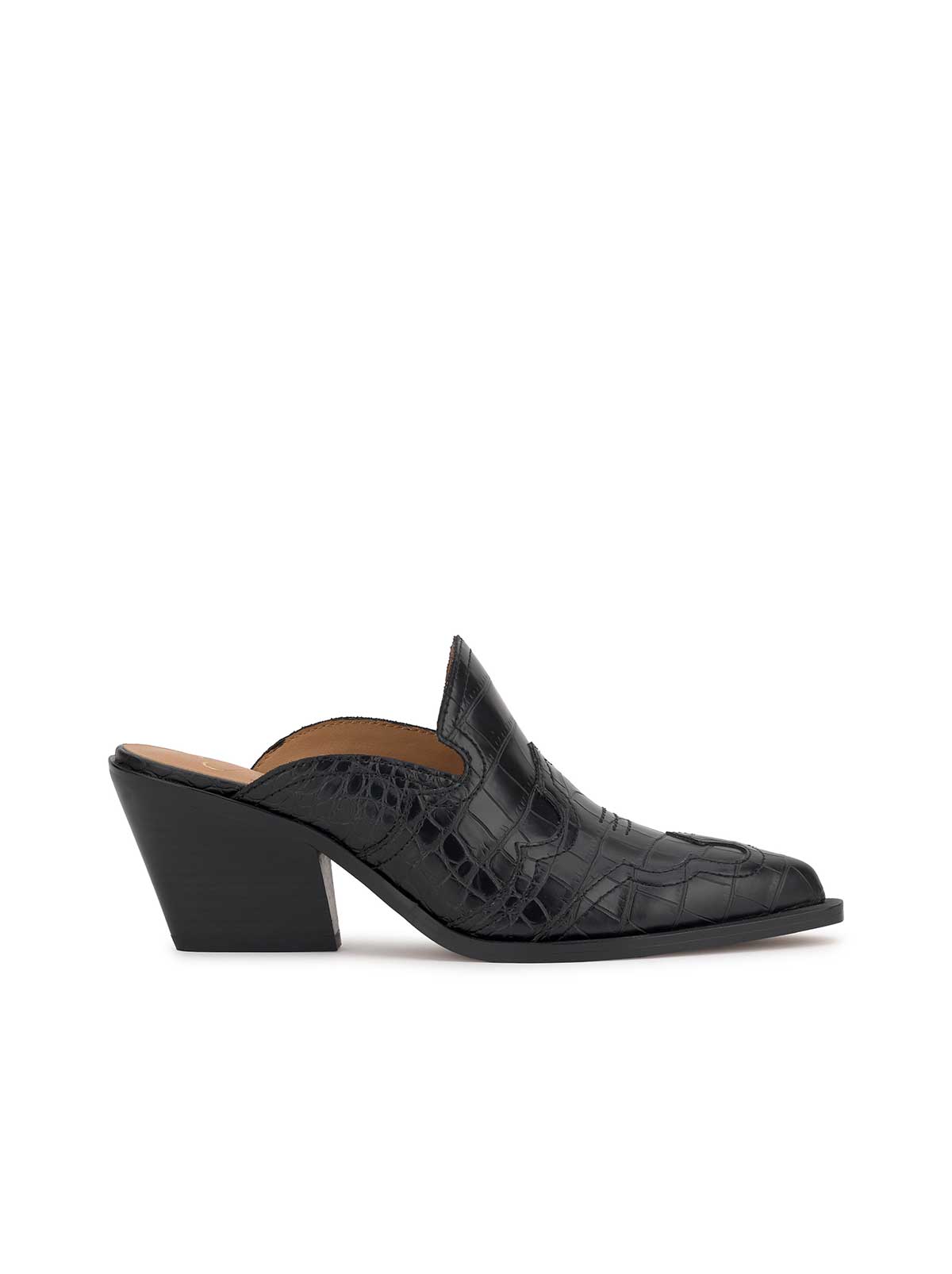 Zurina Heeled Mule in Black | Jessica Simpson Women