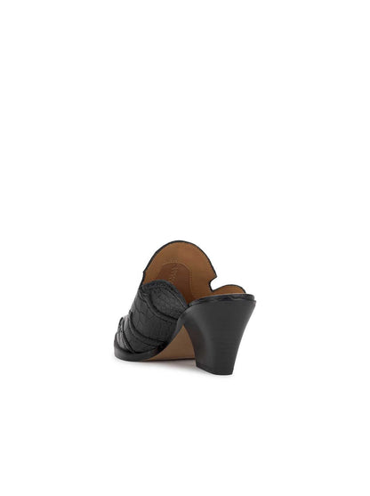 Zurina Heeled Mule in Black | Jessica Simpson Women
