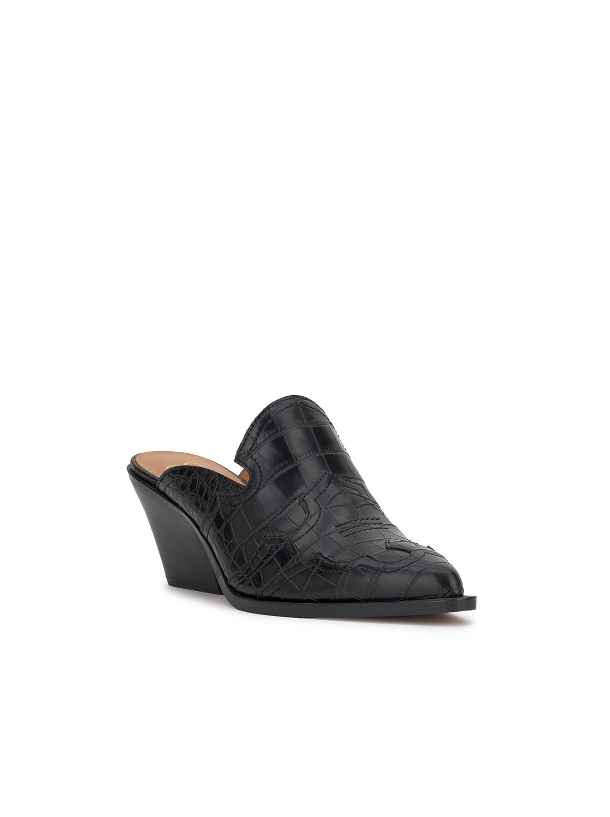 Zurina Heeled Mule in Black | Jessica Simpson Women