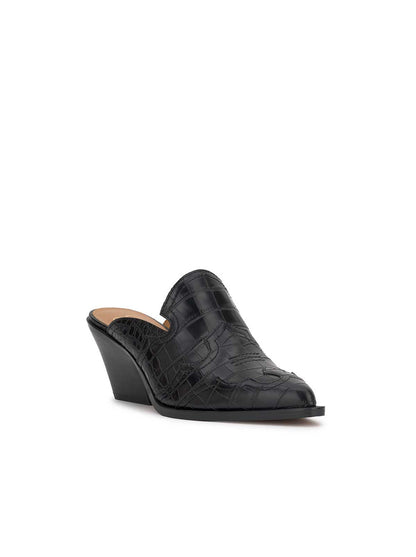 Zurina Heeled Mule in Black | Jessica Simpson Women