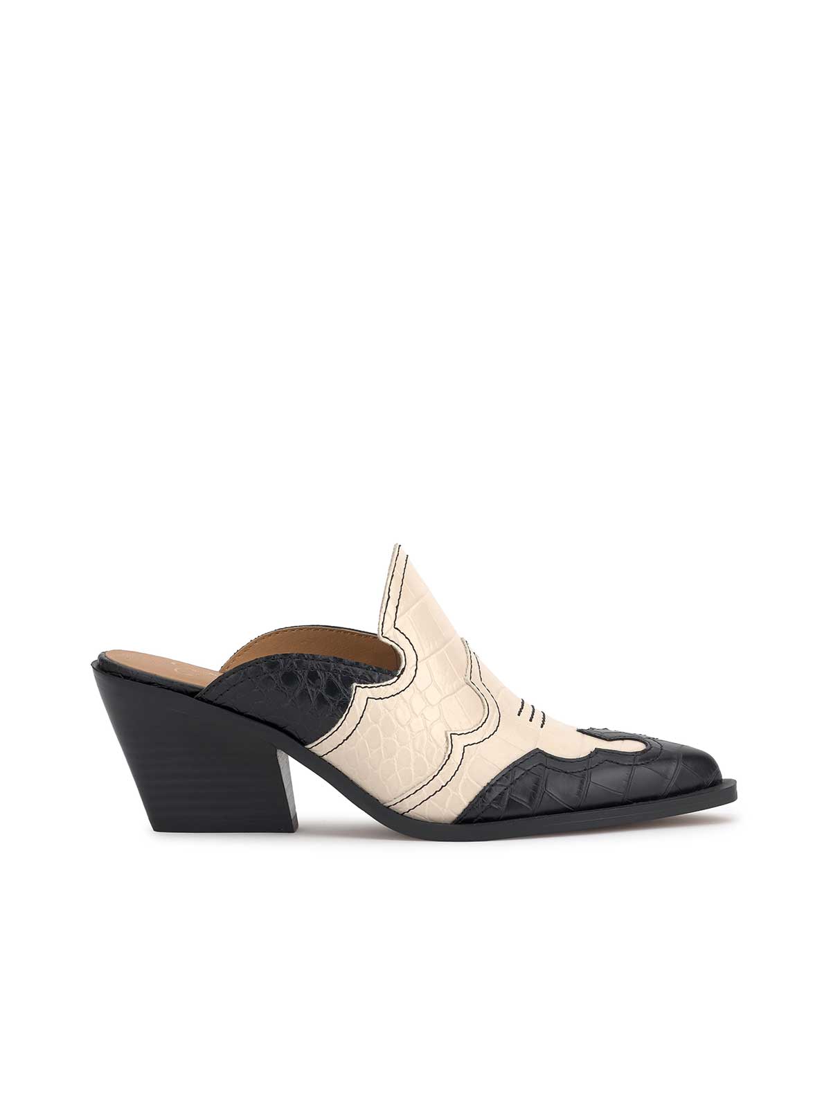 Zurina Heeled Mule in Two-Tone | Jessica Simpson Women