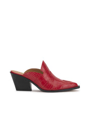 Zurina Heeled Mule in Red Muse | Jessica Simpson Women