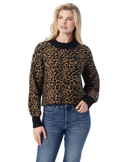 Portia Sweater in Honey Gold Combo | Jessica Simpson Women