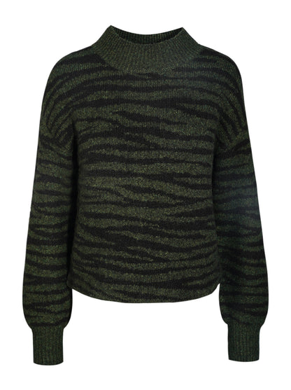 Portia Sweater in Animal Jacquard | Jessica Simpson Women