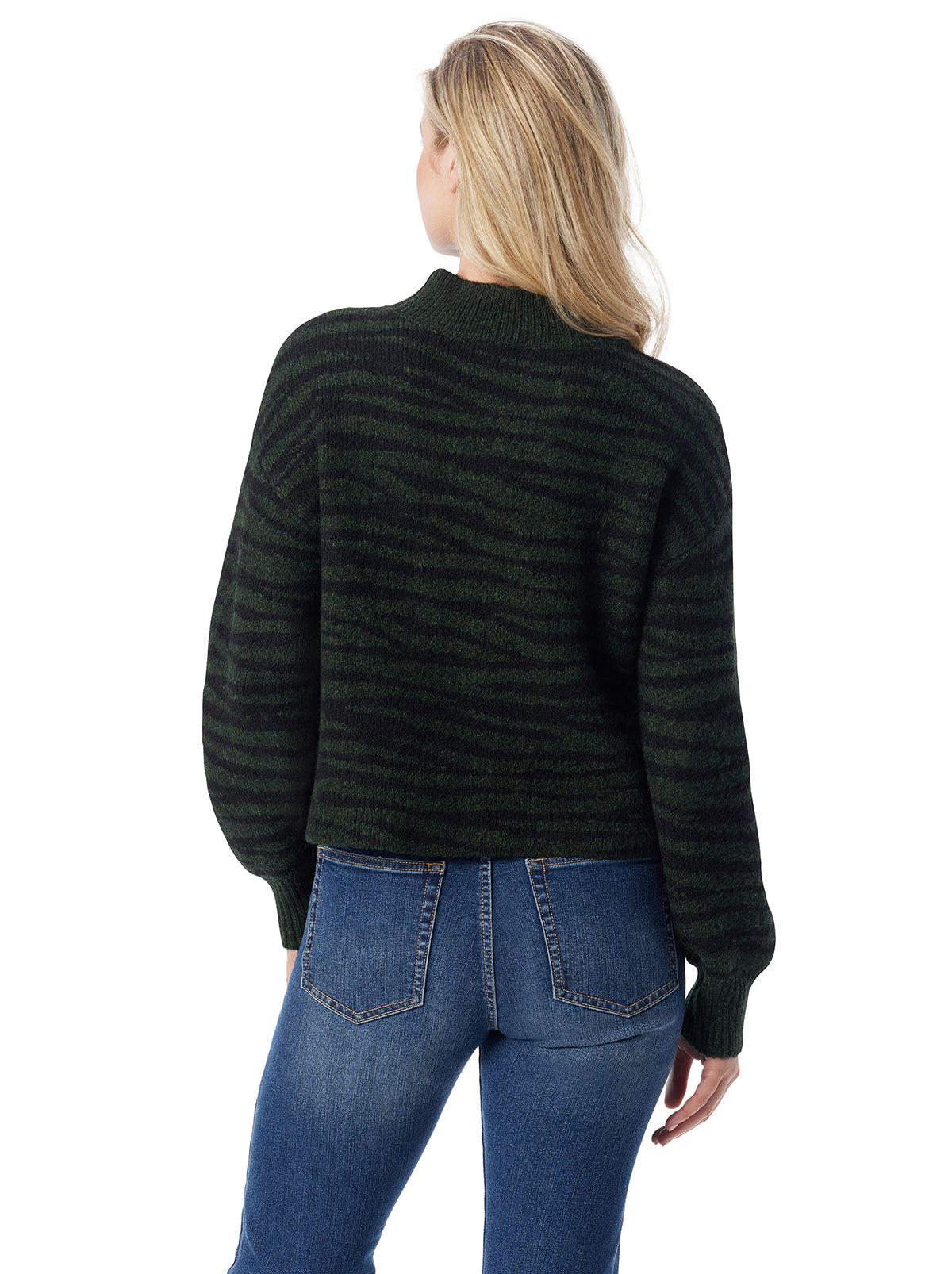 Portia Sweater in Animal Jacquard | Jessica Simpson Women