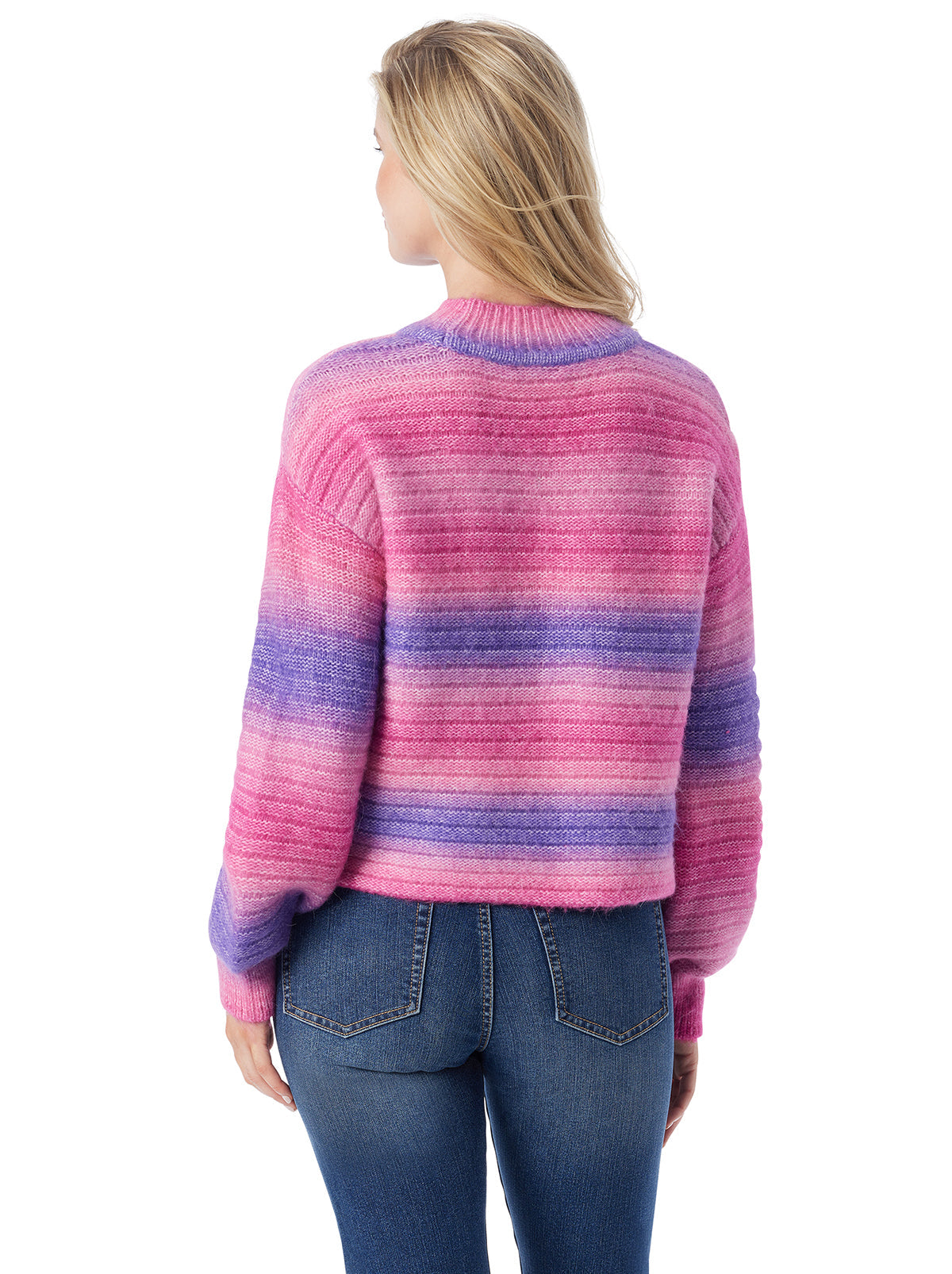 Portia Sweater in Royal Purple Combo | Jessica Simpson Women