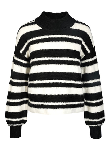 Portia Sweater in Anthracite Combo | Jessica Simpson Women