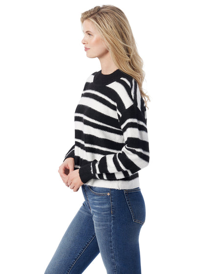 Portia Sweater in Anthracite Combo | Jessica Simpson Women