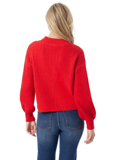 Portia Sweater in Goji Berry | Jessica Simpson Women