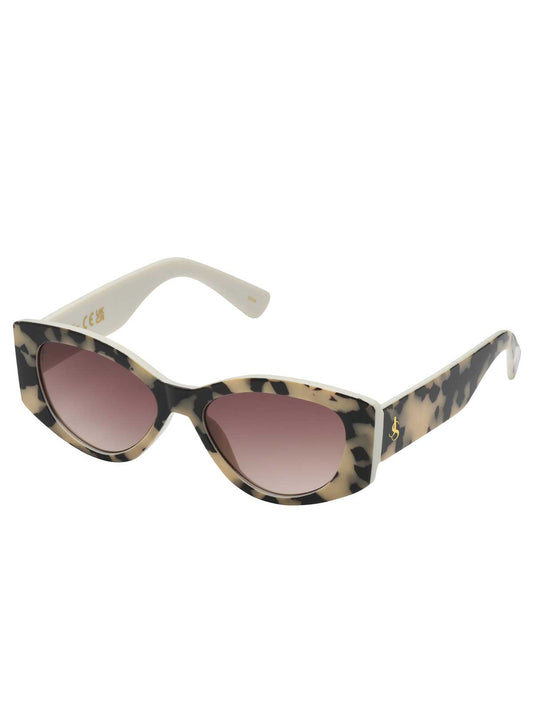 Slim Cat Eye Sunglasses in Animal Print | Jessica Simpson Accessories